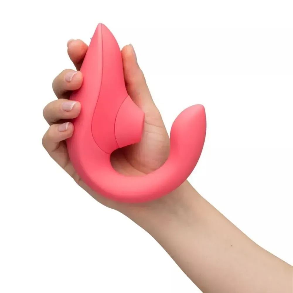 ТЕСТЕР Стимулятор точки G и клитора Womanizer Blend Rose Tester Kit, нежно-розовый
