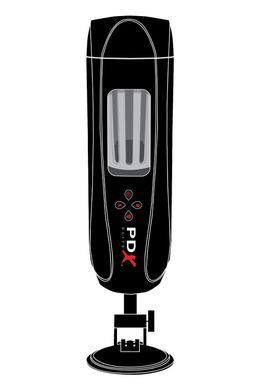 Мастурбатор с вибро Pipedream PDX Elite Ultimate Milker 2 черный, 27 см