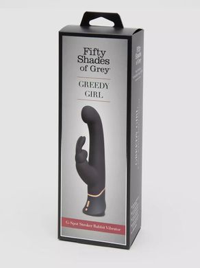 Вибратор-кролик для зоны G Stroker Коллекция: Greedy Girl Fifty Shades of Grey