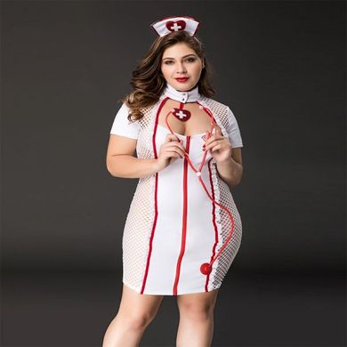 Эротический костюм «Чувственная Медсестра», 4 предмета, размер XL/XXL