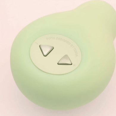 Вибратор для клитора Iroha Midori Tenga, медицинский силикон, зеленый