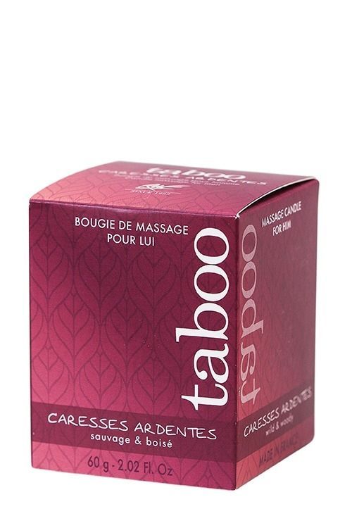 Массажная свеча Taboo caresses ardentes for men