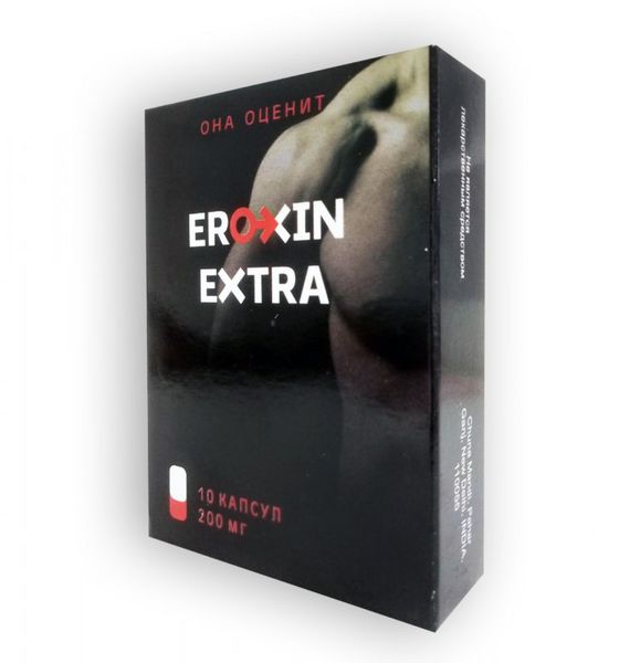 Капсулы Eroxin Extra для потенции (цена за 10 шт капсул в упаковке)