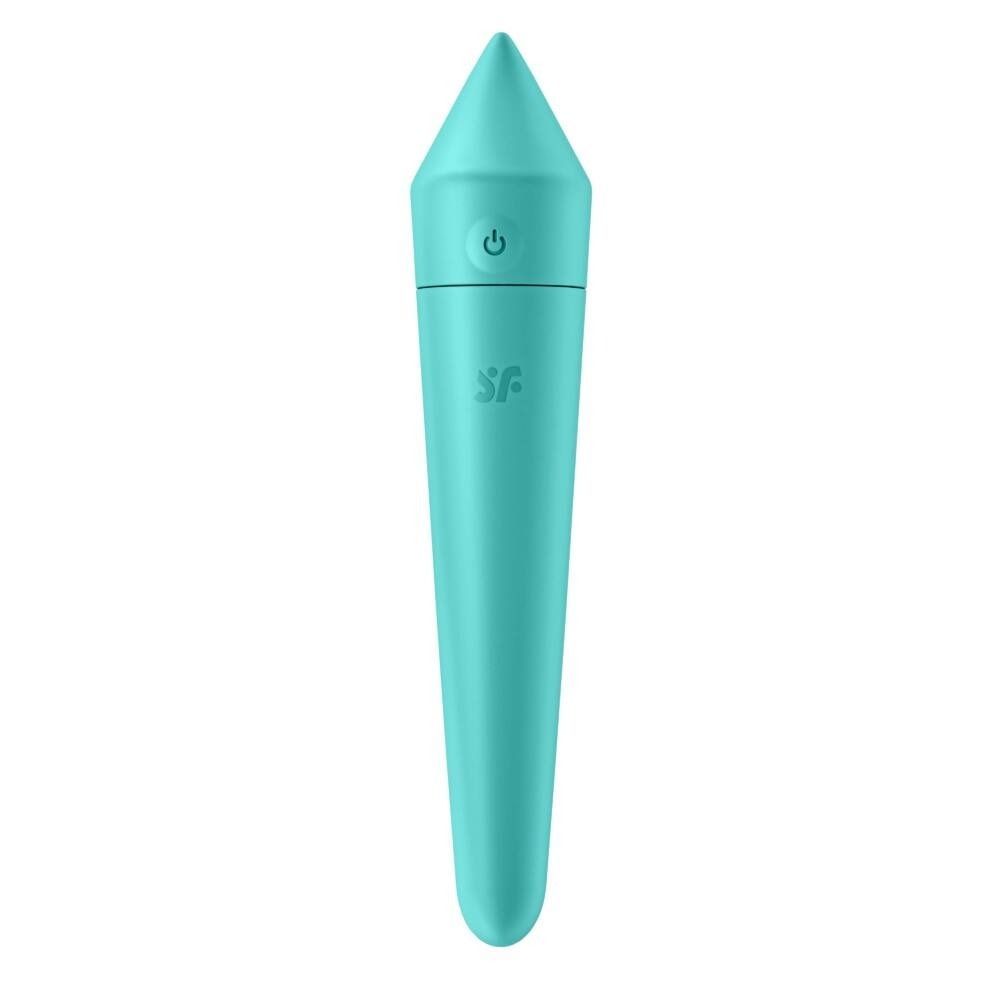 Потужна віброкуля з функцією керування зі смартфона Satisfyer Ultra Power Bullet 8, бірюзовий