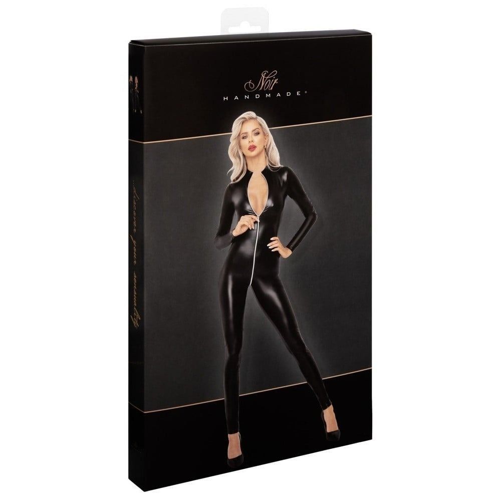Комбинезон виниловый со змейкой Noir Handmade Powerwetlook Overall F293 рахзмер M