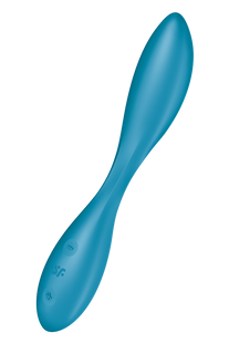Мульти вибратор универсальный SATISFYER G-SPOT FLEX 1 голубой