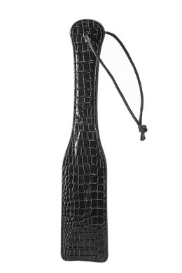 Шлепалка BLAZE LUXURY PADDLE CROCO BLACK