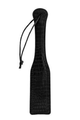 Шлепалка BLAZE LUXURY PADDLE CROCO BLACK