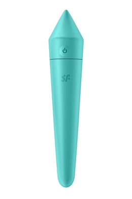 T360198 потужна вібропуля з функцією управління смарфоном Satisfyer Ultra Power bullet 8 turquoise, Зелений
