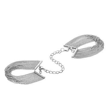 Браслети-наручники MAGNIFIQUE Bijoux Indiscrets, сріблясті
