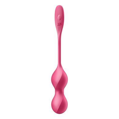 Вагінальні кульки з вібрацією Satisfyer Love Birds 2, що працюють від програми, рожеві