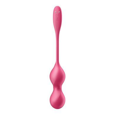 Вагінальні кульки з вібрацією Satisfyer Love Birds 2, що працюють від програми, рожеві