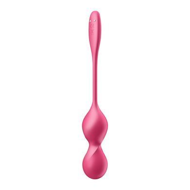 Вагінальні кульки з вібрацією Satisfyer Love Birds 2, що працюють від програми, рожеві