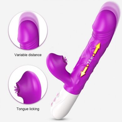 Вибратор Silicone Tongue 10 Function