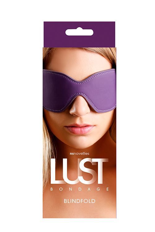 Маска на глаза NS Novelties LUST BONDAGE BLINDFOLD PURPLE