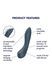 Вибратор с механизмом движения вверх и вниз Satisfyer G-Spot Wave 4 серый