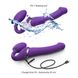 Безремневый страпон с вибрацией, Strap On Me-Strapless Vibrating, фиолетовый, 19 х 3.7 см