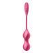 Вагінальні кульки з вібрацією Satisfyer Love Birds 2, що працюють від програми, рожеві