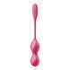Вагінальні кульки з вібрацією Satisfyer Love Birds 2, що працюють від програми, рожеві