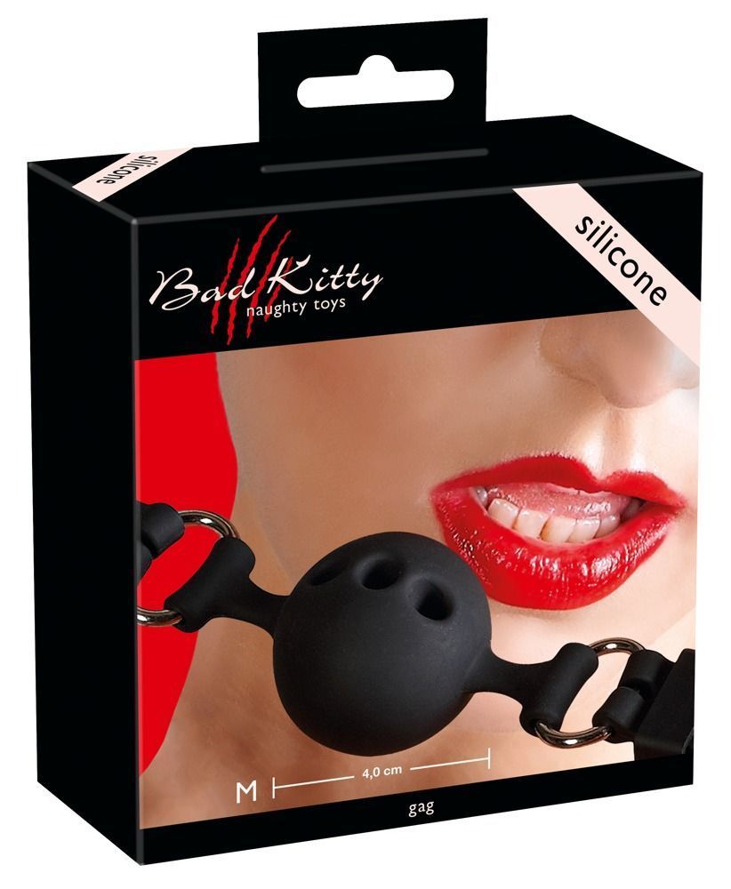 Кляп Bad Kitty Knebel Silikon M