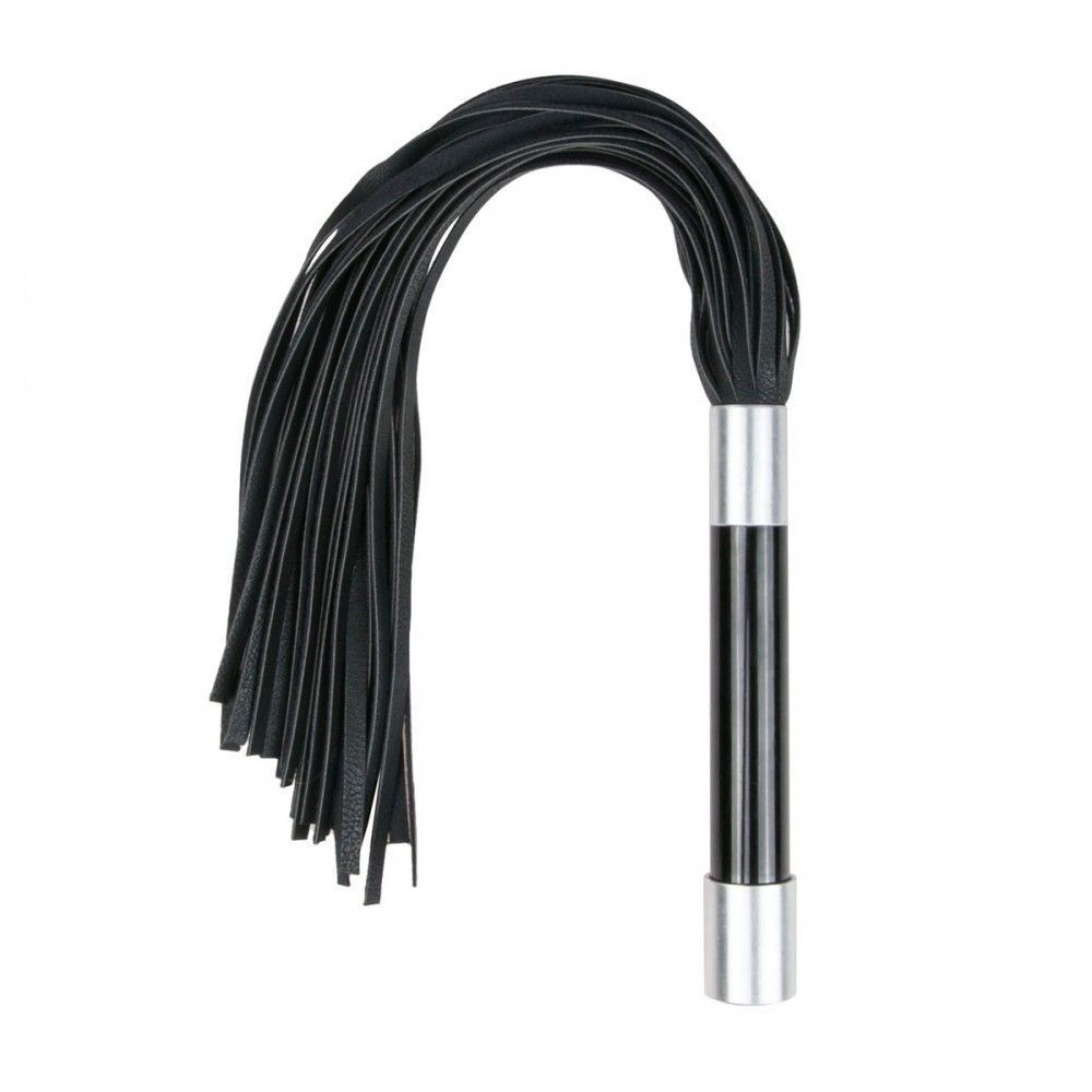 Плетка Easy Toys Long&nbsp;Flogger&nbsp;With&nbsp;Metal&nbsp;Grip