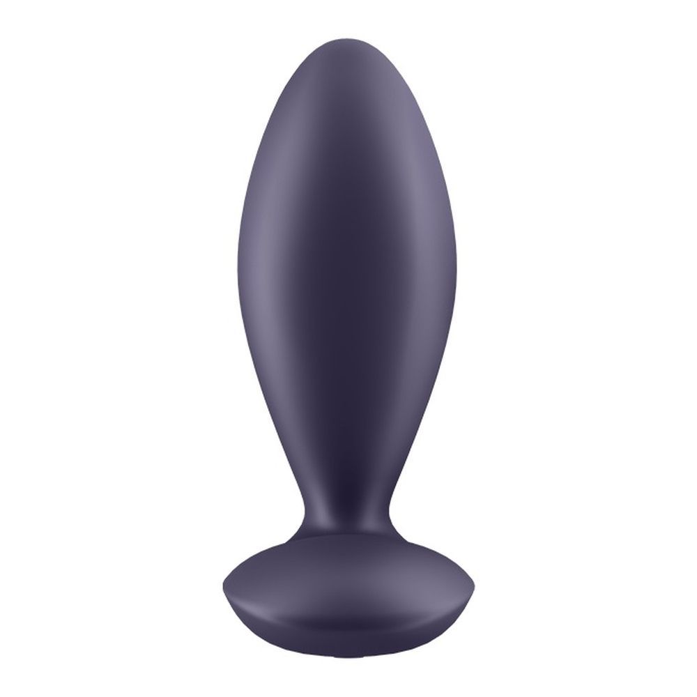 Анальный вибратор Satisfyer Power Plug с приложением, фиолетовый, 11,3 &times; 5 см