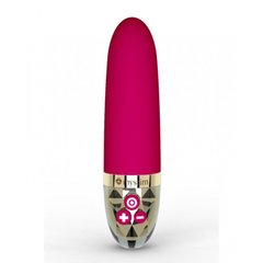 Вибратор вагинальный Mystim Sleak розовый, 14.5 см х 3.6 см