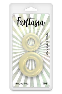Эрекционные кольца NS Novelties Fantasia прозрачные, 2 шт