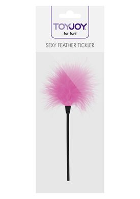 Тіклер TOY JOY на довгій ручці, рожевий, 22 см