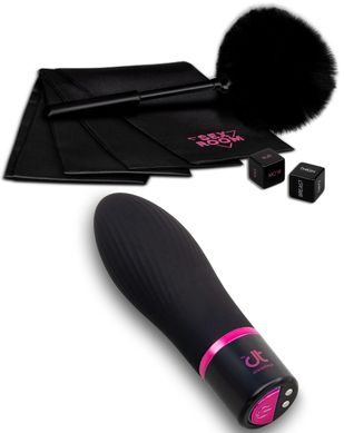 Набор девайсов для секс игр Dream Toys Sex Room Vibe Kit, 6 предметов, черный/розовый