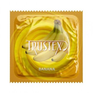 Презерватив Trustex Banana з ароматом та смаком банана (ціна за 1 шт.)