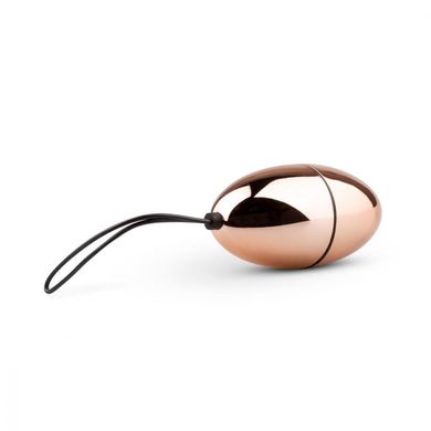 Виброяйцо с пультом управления на батарейках Rosy Gold-New Vibrating Egg