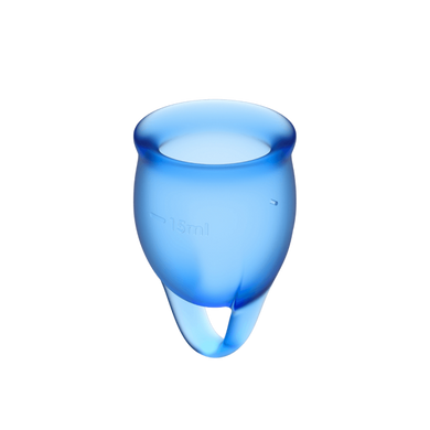T360904 Менструальные чаши Satisfyer Feel Confident DARK BLUE