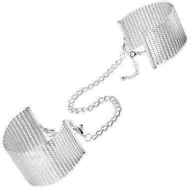 Браслети-наручники Bijoux Indiscrets срібні, OS