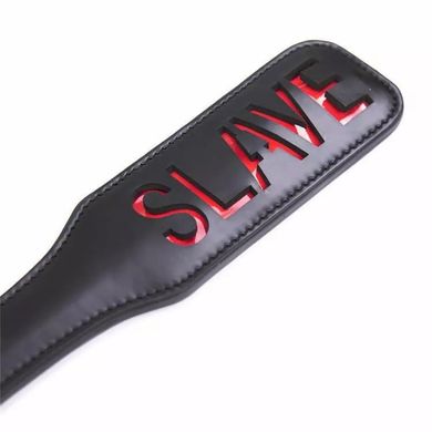 Шлепалка овальная с вырезом SLAVE PADDLE, черная, 31,5 см