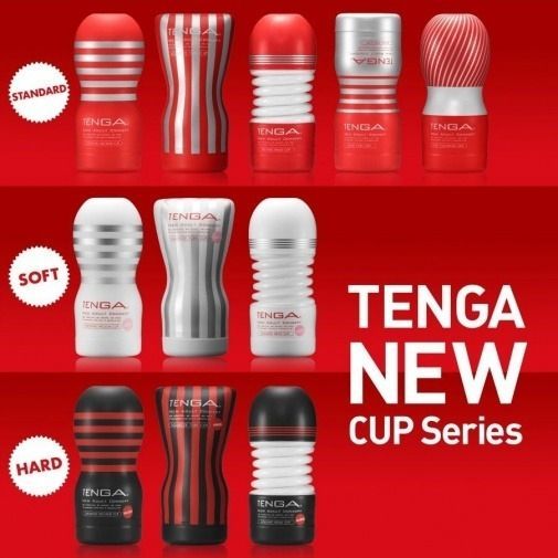 Мастурбатор&nbsp;Tenga Soft&nbsp;Tube&nbsp;Cup с реалистичным эффектом глубокого минета