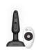 Анальная пробка с 3 моторами B-Vibe - Trio Remote Control Butt, черная