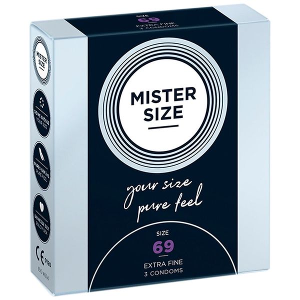Презервативы Mister Size 69mm pack of 3