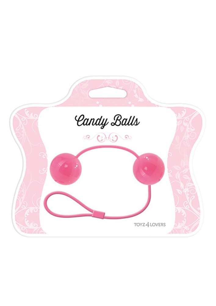 Вагінальні кульки Toyz4Lovers Candy Balls, рожеві