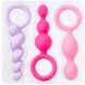 Набір анальних ланцюжків Satisfyer Booty Call (set of 3) (Colored)