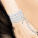 Браслеты-наручники Bijoux Indiscrets серебряные, OS