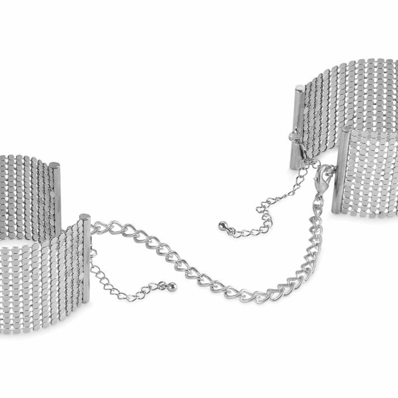 Браслеты-наручники Bijoux Indiscrets серебряные, OS