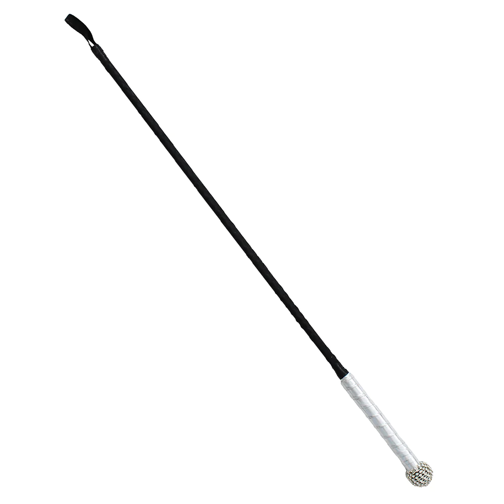 Батіг з діамантами DS Fetish Whip diamond black