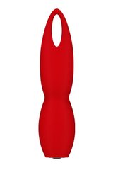 Вибратор Dream Toys с гибким наконечником лепестком, красный