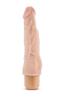 Вибратор с клиторальной стимуляцией Blush Mr. Skin Cock Vibe 4, телесный