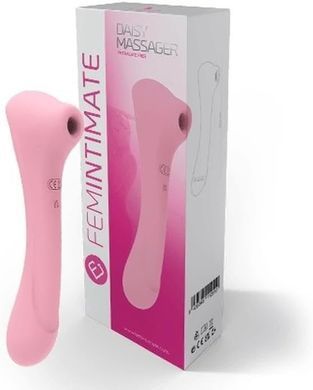 Вакуумный массажер для клитора Femintimate Daisy Massager розовый