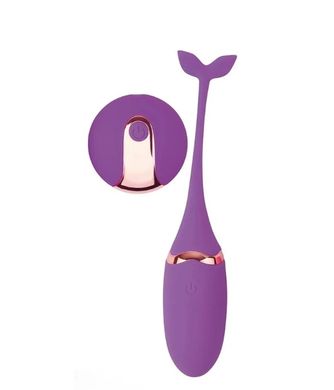 Виброяйцо M-mello с дистанционным пультом, фиолетовое