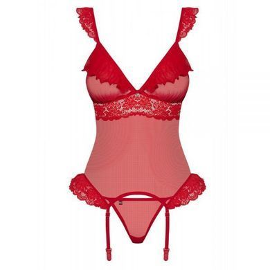 Корсет&nbsp;Obsessive&nbsp;863-COR-3&nbsp;corset&nbsp;&&nbsp;thong&nbsp;L/XL