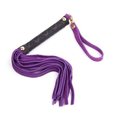 Флоггер DS Fetish Leather flogger S purple
