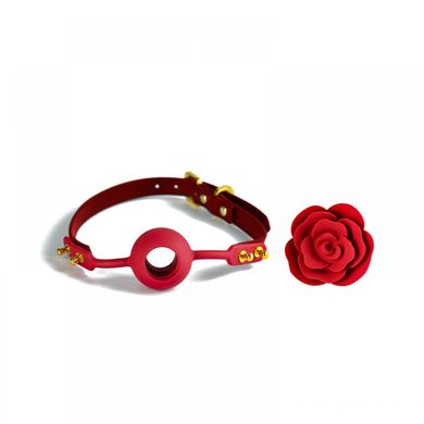 Кляп в форме Розы красный Rose Ball Gag UPKO
